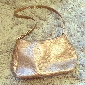 Liz Claiborne Nyc Reptile skin handbag